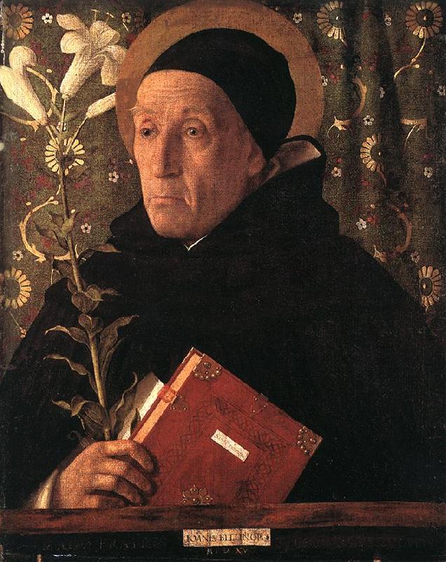 BELLINI, Giovanni Portrait of Teodoro of Urbino knjui Sweden oil painting art
